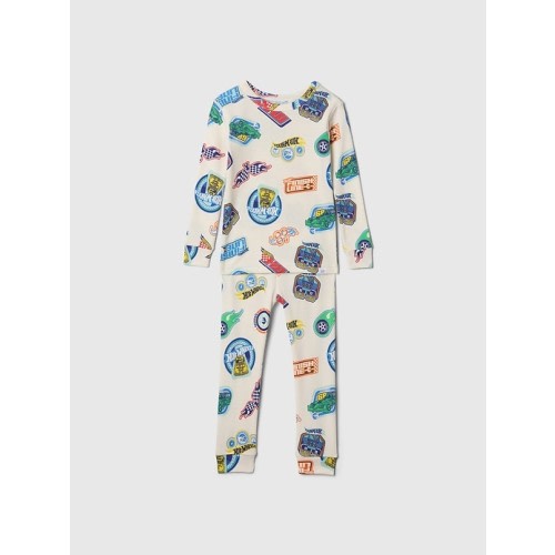 Baby & Toddler Organic Brushed Cotton Hot Wheels PJ Set