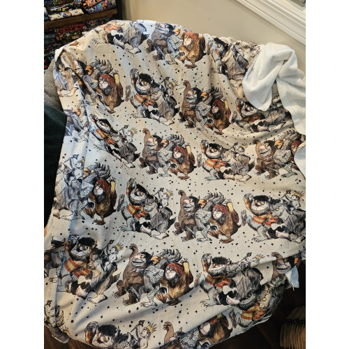 preorder: wild things 50x60 blanket (read description) where the wild things are blanket