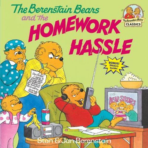 The Berenstain Bears And The Homework Hassle - (first Time Books) By Stan Berenstain & Jan Berenstain (paperback)