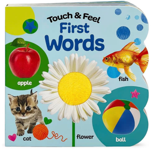 Touch and Feel: First Words - Baby & Toddler Sensory Board Book (Touch & Feel)