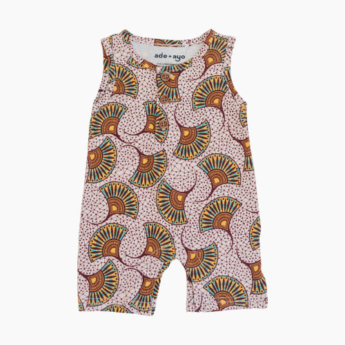 Ade + Ayo Sleeveless Romper - Aye, 0-3 M