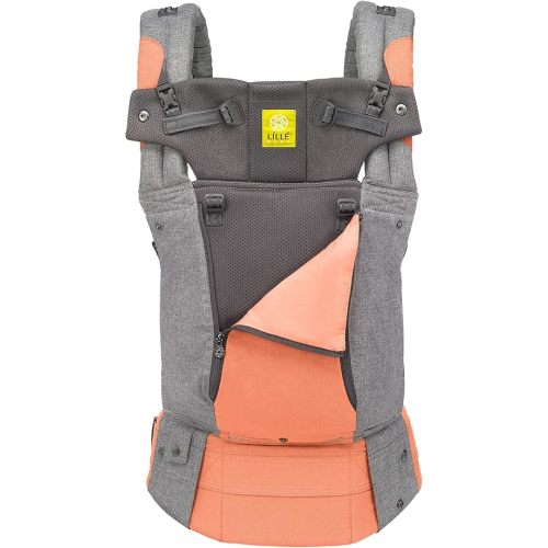 LÍLLÉbaby Complete All Seasons Six-Position 360° Ergonomic Baby and Child Carrier (Cool Coral)