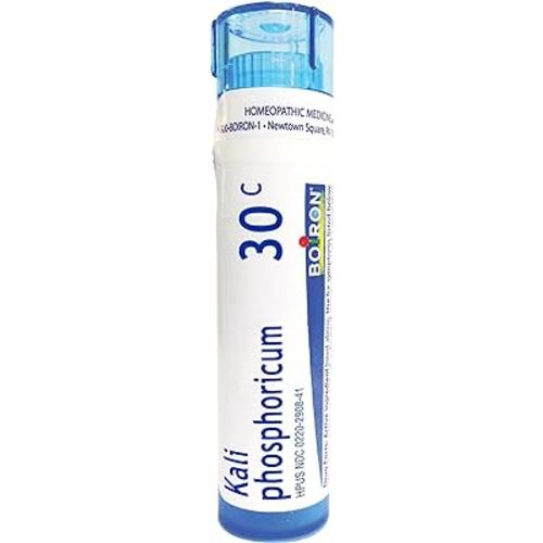 Boiron Kali Phosphoricum 30C, 80 Pellets, Homeopathic Medicine for Headache