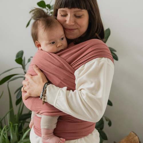 Boba Classic Baby Wrap Dusty Pink