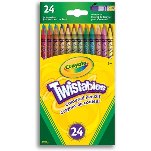 Crayola 24 Twistables Colored Pencils