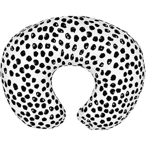 KLWJFK Nursing Pillow and Positioner, Breastfeeding, Bottle Feeding, Baby Sitting Support with Removable Ultra Soft Minky Cover, Tummy Time Support for Baby Boys and Girls…