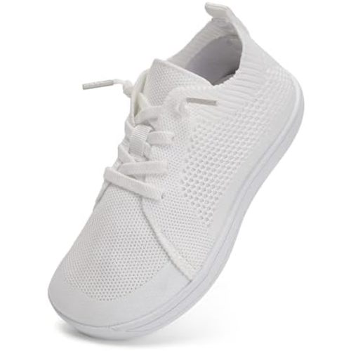 WateLves Toddler Little Kids Wide Barefoot Shoes Boys Girls Minimalist Sneakers Lightweight Breathable Walking Shoes | Naturally Splay | Flexible Fit