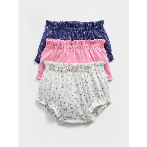 Baby First Favorites Organic Cotton Ruffle Shorts (3-Pack)