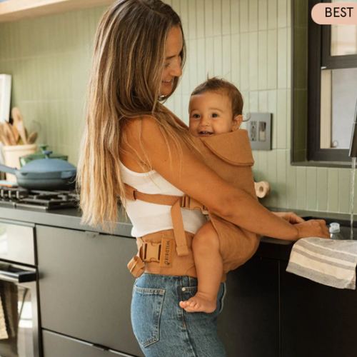 Willow Aerial Carrier- Brown Baby Carriers for Bonding in Style – WildBird