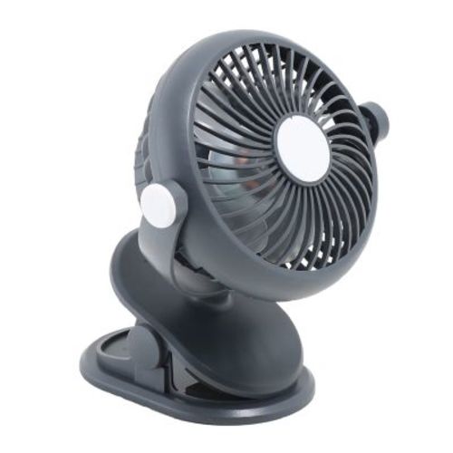 Belle On-The-Go Clip-On Fan - GREY - NO SIZE