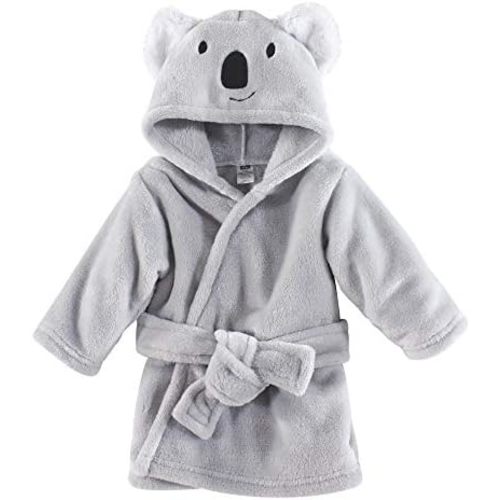 Hudson Baby Unisex Baby Plush Animal Face Bathrobe