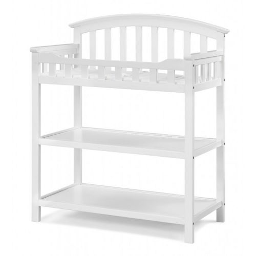 Graco Changing Table With Water-resistant Changing Pad - White
