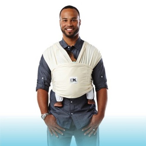 Baby K'tan Pre-Wrapped Ready To Wear Baby Carrier: Natural Organic Cotton, Size: large