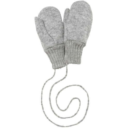 Boiled wool mittens
