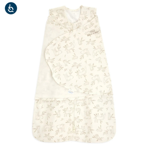 100% Cotton Baby Swaddle Forest Lullaby | HALO US