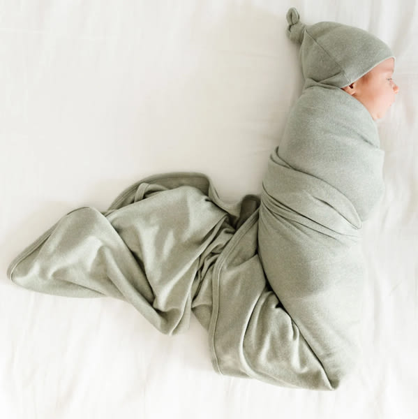 Collins Plush Knit Swaddle Blanket