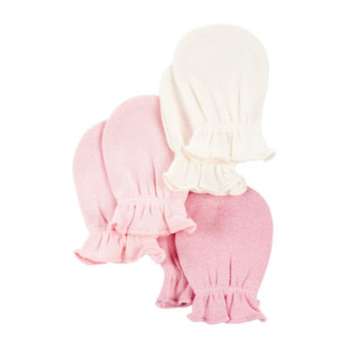 Carter's Baby Girls 3 Pair Multi-Pack Baby Mittens