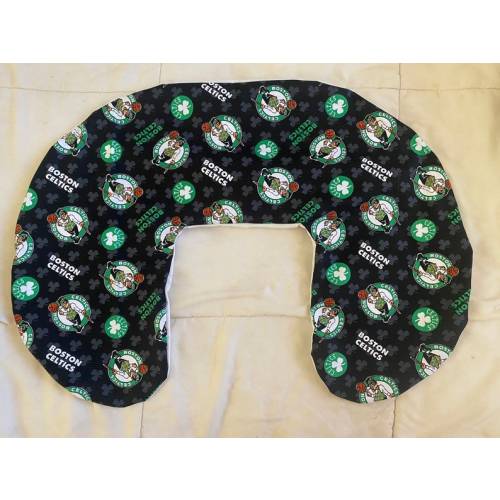 Boston Celtics Baby - Nursing pillow cover, baby shower, gift basketball,nba, Boston Baby