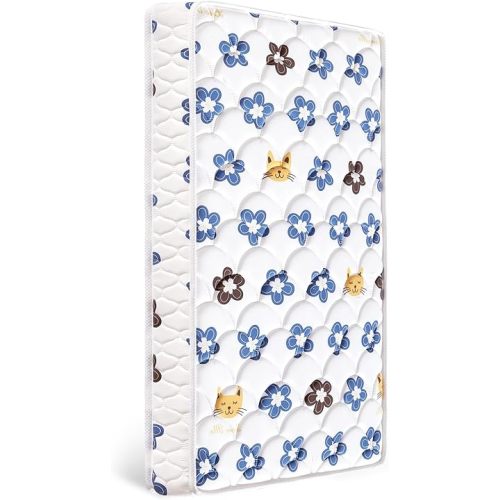 Crib and Toddler Mattress - 52" x 27.6" x 5" - Breathable Firm Premium Foam Standard Size for Baby Bed