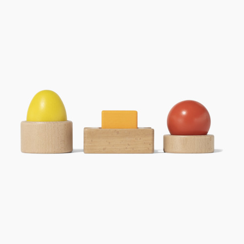Lovevery Montessori Shapes, 6 pc shape puzzle