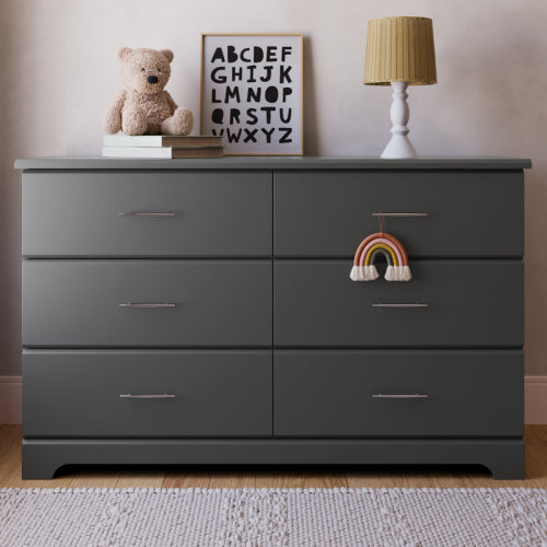 Storkcraft Brookside 6 Drawer Double Dresser & Reviews | Wayfair