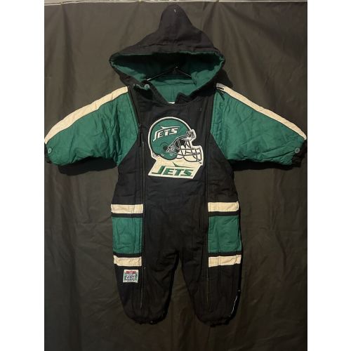 Vintage New York Jets Baby Snow Suit 12-18 Months Toddler