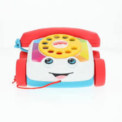 Fisher-Price Chatter Telephone Pull Toy Phone, Rotary Dial ...