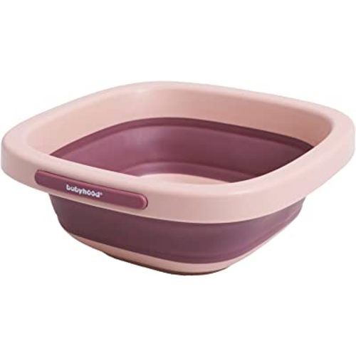 Babyhood MultiPurpose Collapsible Wash Basin for Kids and Babies Lightweight Portable Folding Basin for Washing Baby Bottles and Breast Parts and Home Kitchen Outdoor Camping Use 2021pink BH721