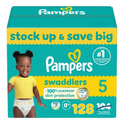 Pampers Swaddlers Sensitive Disposable Diapers - Size 0 - 84ct