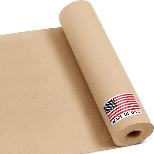 12" x 100 ft Natural Kraft Paper Roll