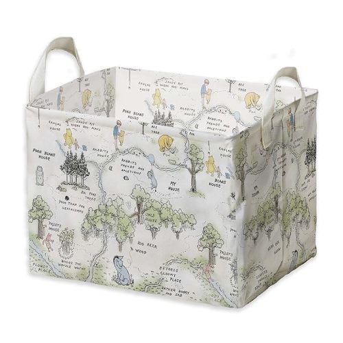 Winnie Nursery Baby Stuff, Winnie Storage Basket, Winnie Nursery Storage Baske Storage Basket With A Waterproof PE Coating, Storage Baskets Suitable For Bathroom and Bedroom