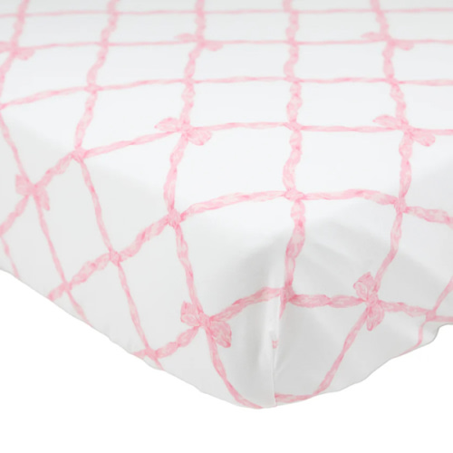 Sleep Tight Crib Sheet - Belle Meade Bow