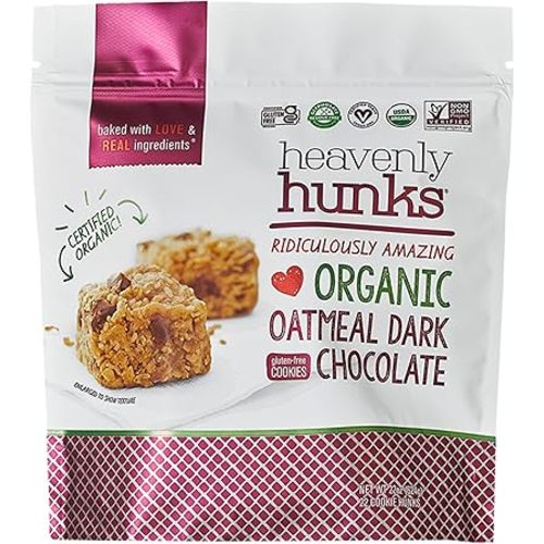 Heavenly Hunks Organic Oatmeal Dark Chocolate Chip - 22oz Bag
