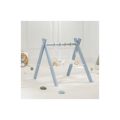 Wooden Baby Play Gym Set