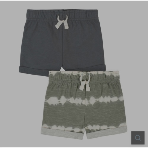 2-Pack Baby Boys Green Charcoal Shorts – Gerber Childrenswear