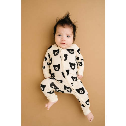 Cream Bear Bamboo Sleeper