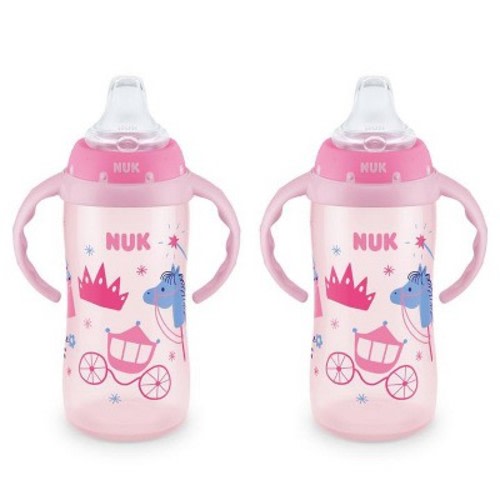 Dr. Brown's Milestones Baby's First Straw Sippy Cup - Pink - 2pk/18oz :  Target