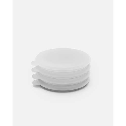 Suction Bowl Lid - Clear / 4 Pack