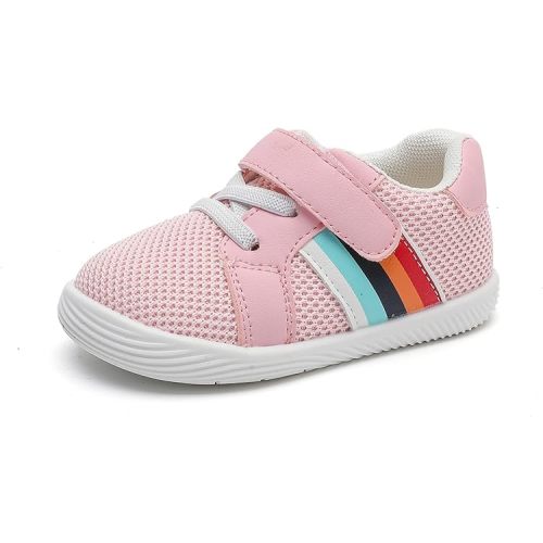 Baby Boys&Girls Shoes Baby Walking Shoes First Walking Shoes Infant Sneakers Crib Shoes for Baby Non-Slip Breathable Shoes 6 9 18 Months