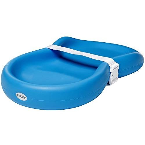 Keekaroo Peanut Diaper Changer, Solid Aqua