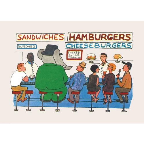 Babar - Babar Comes to America Print