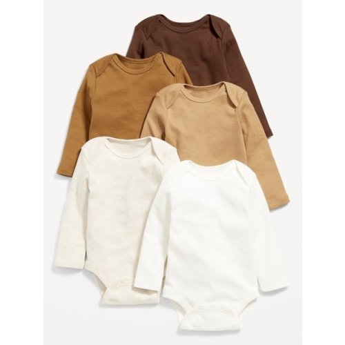 Old Navy Long-Sleeve Bodysuit 5-Pack