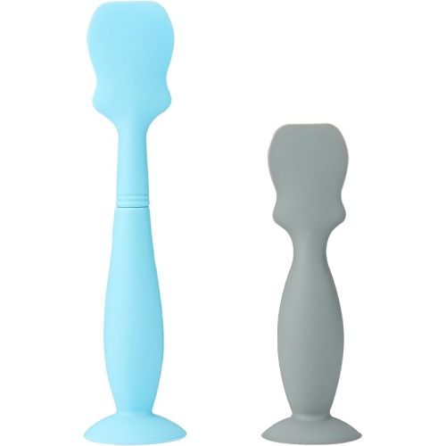 2 Pack Baby Diaper Cream Brush, Diaper Cream Spatula, Baby Brush for Butt Paste Diaper Cream, Diaper Cream Spatula Applicator Silicone Baby Butt Paste Spatula for Babies, Newborn