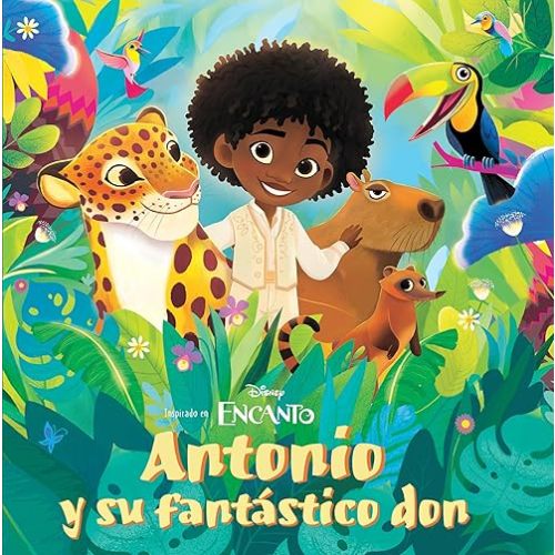 Disney Encanto: Antonio's Amazing Gift Paperback Spanish Edition Paperback – Picture Book, May 9, 2023