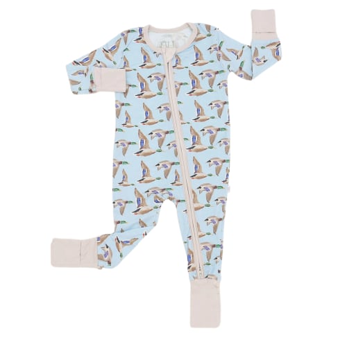 Boys Flyin' South Double Zipper Romper