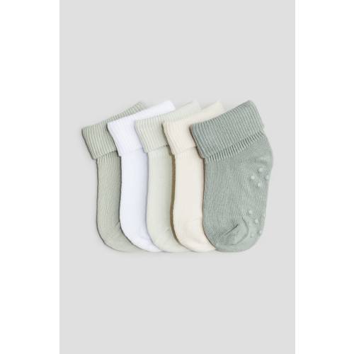 5-pack Non-slip Socks