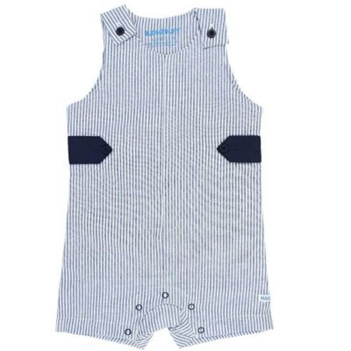 Ruggedbutts Classic Jon Jon - Blue Seersucker, Size: 0-3m