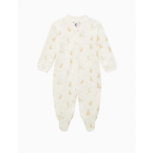 Baby Sleepsuit in Bunnies