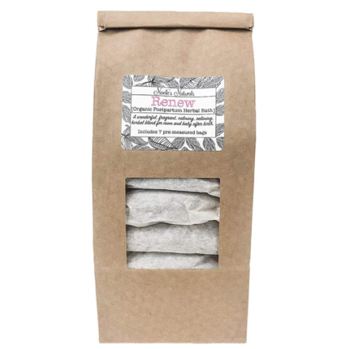 Organic Postpartum Herbal Bath - Pack of 7 sachets - For after childbirth - Sitz Bath - Promotes Healing and Relaxation after birth - V-steam