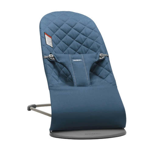 Bouncer Bliss Woven, Classic Quilt - Midnight Blue